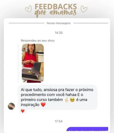 FEEDBACKS que amamos